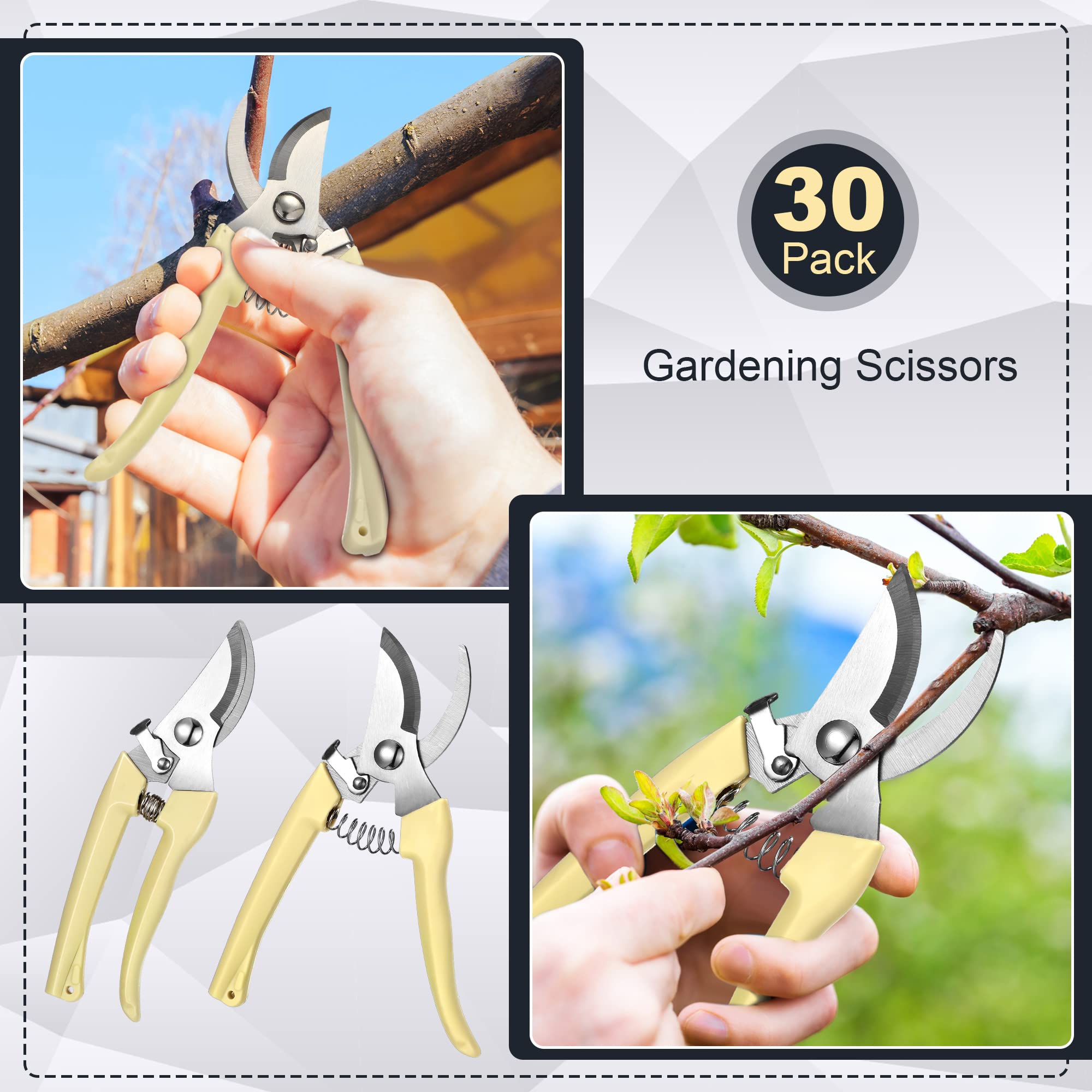 Chumia shears being used on plants