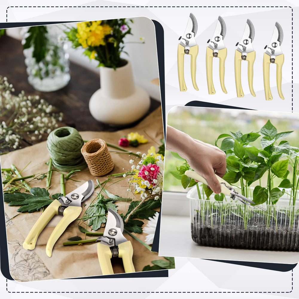 Chumia shears with various plants