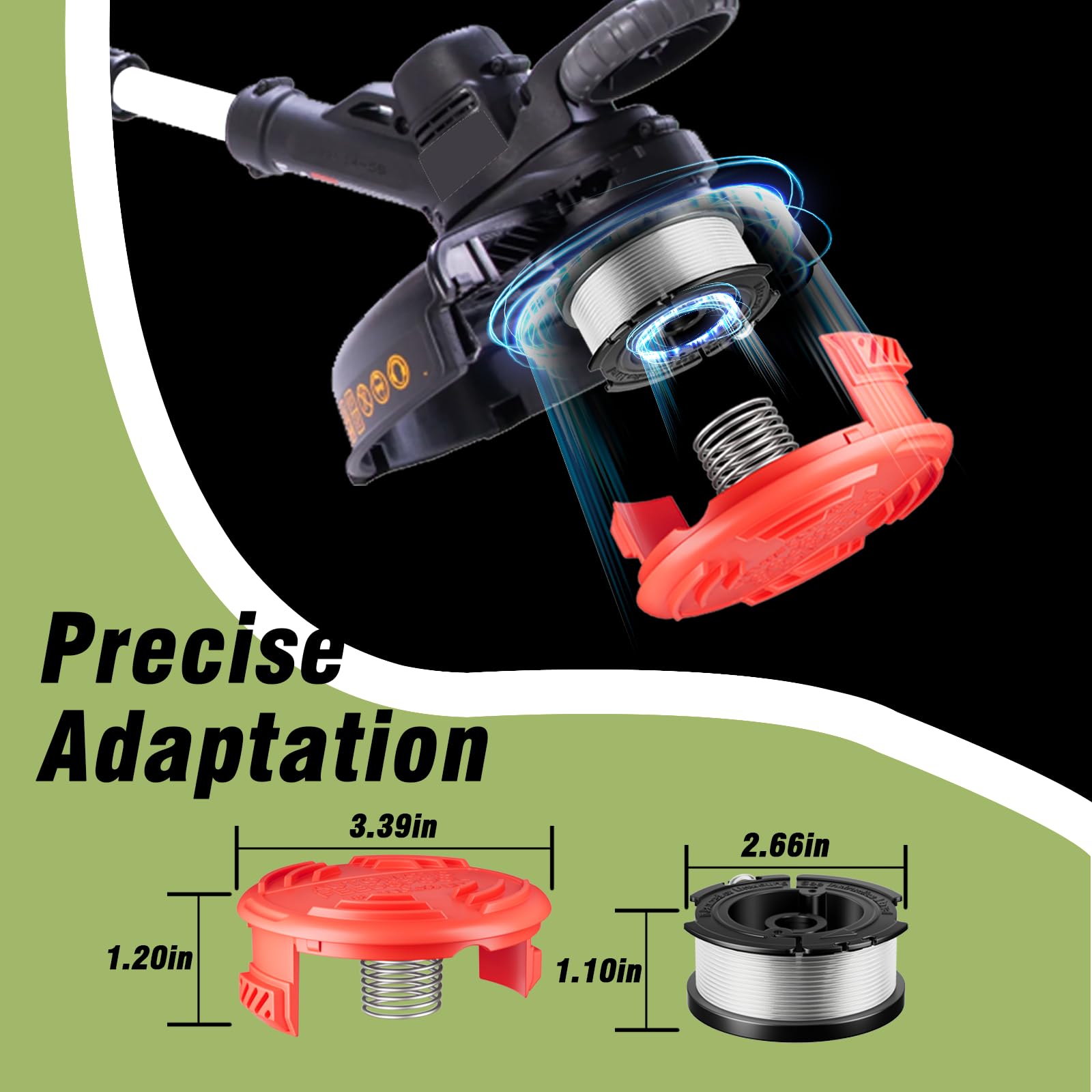 Chway AF-100 spool showing automatic feeding compatibility