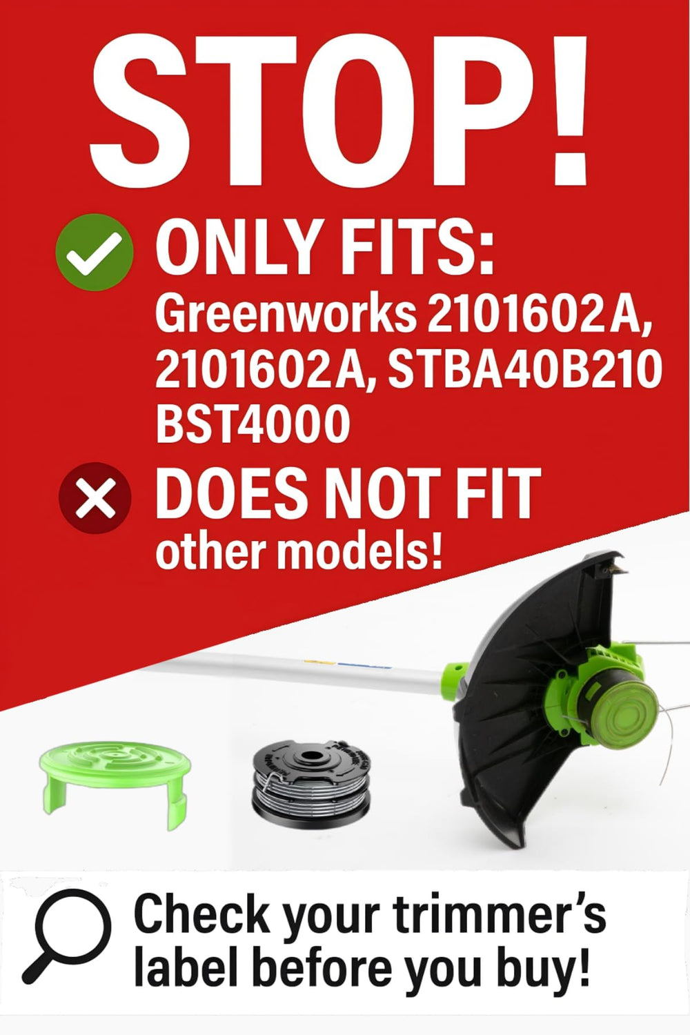 Chway spool cap cover set with two caps