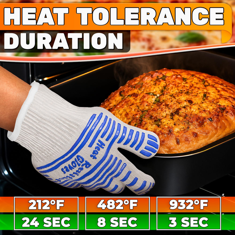 CINEYO heat resistant gloves with baking items