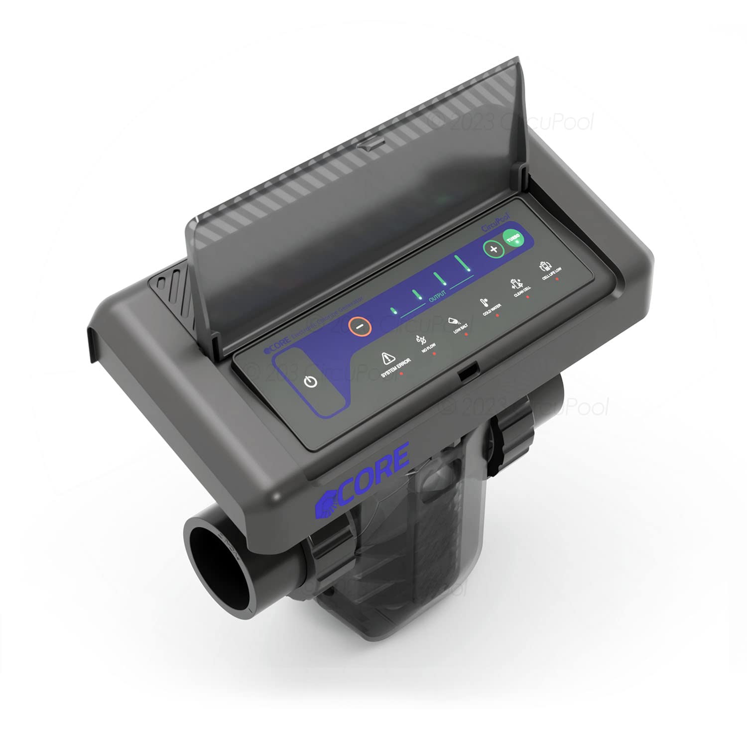 Circupool CORE55 Salt Chlorine Generator back view