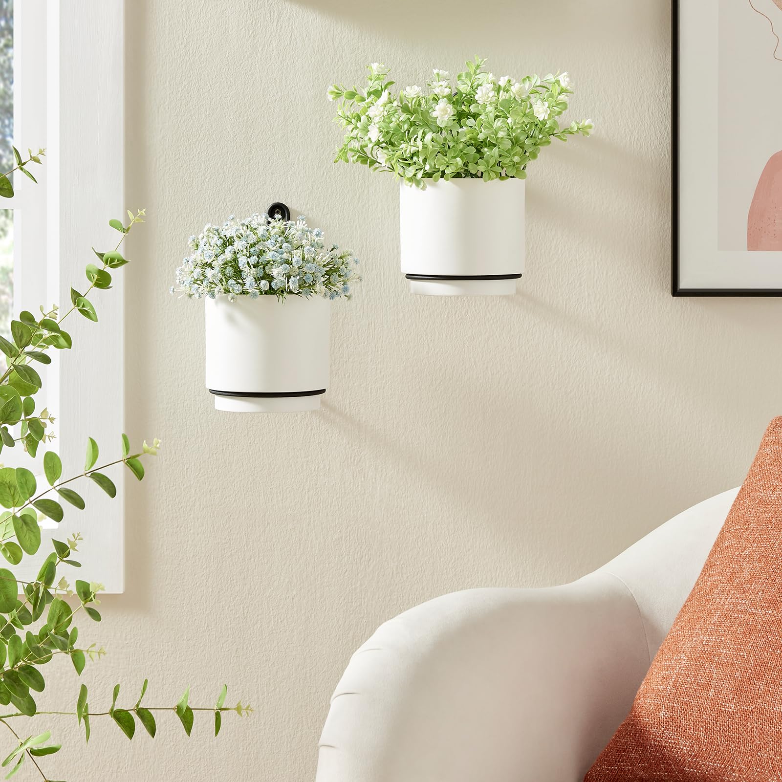 CISEANOL 5.91 inch Hanging Planter close-up of holder