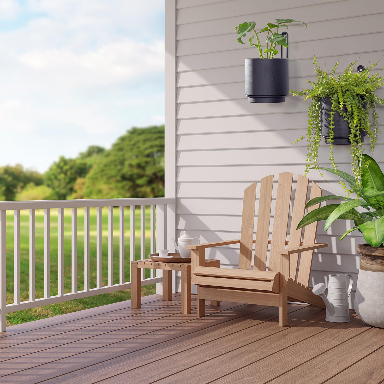 CISEANOL planters displayed in a living room setting
