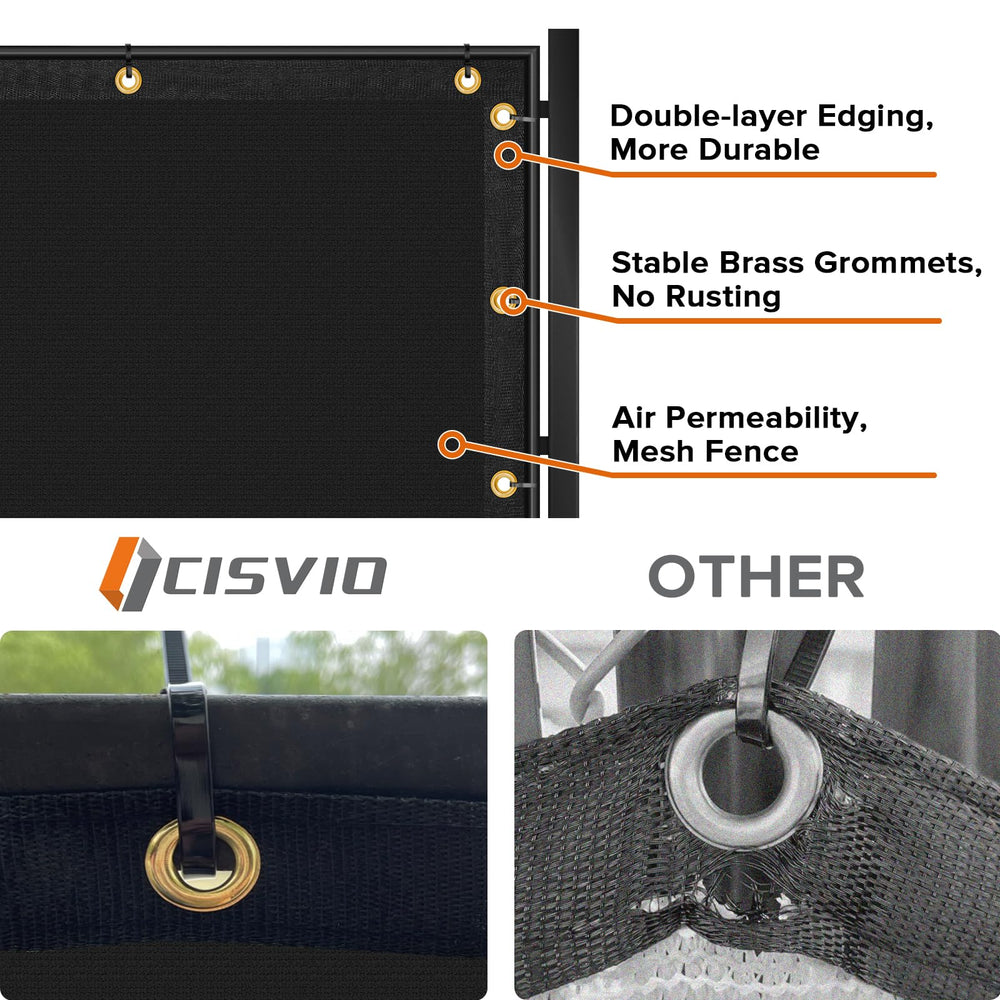 Cisvio privacy screen blocking sunlight
