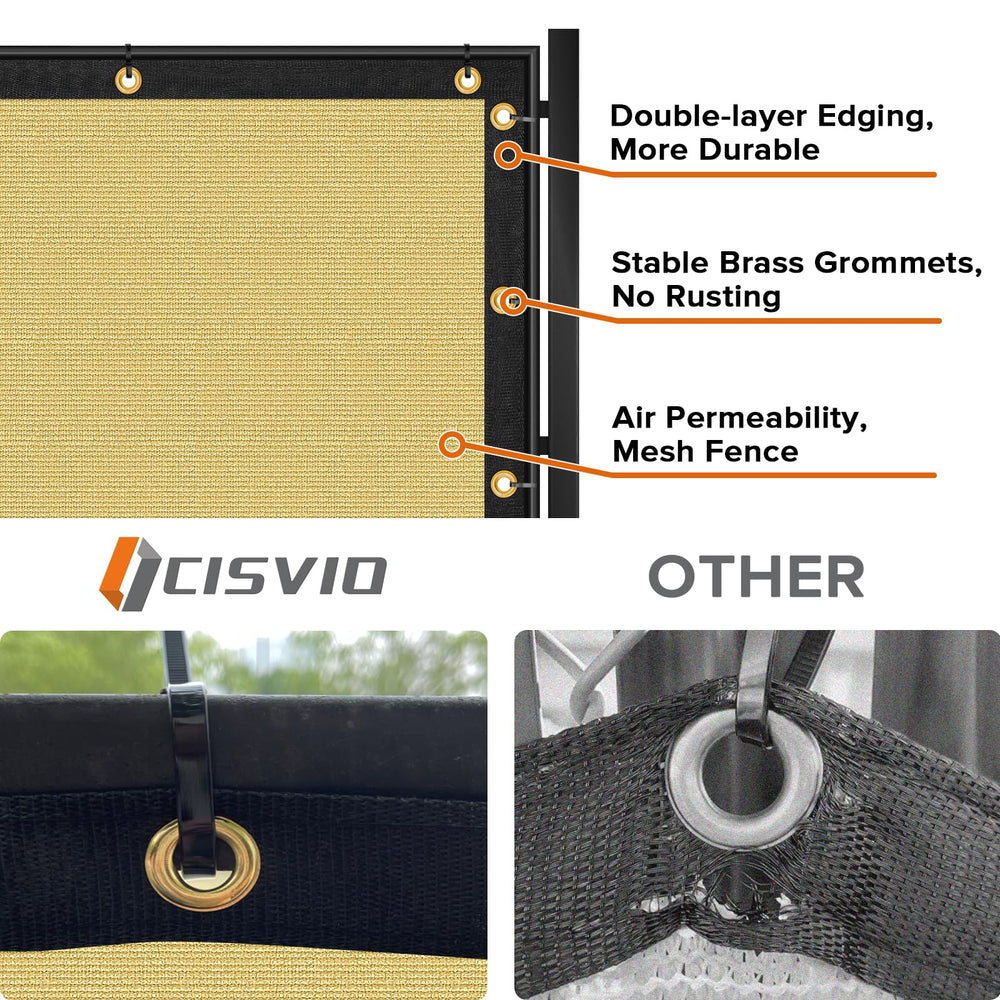 Cisvio Privacy Screen in use at a construction site