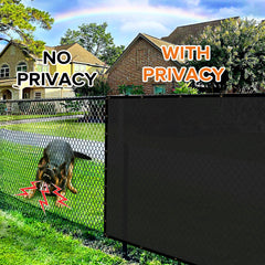 Cisvio privacy screen installed on a balcony