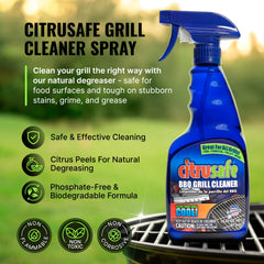 Citrusafe scrubber included in the Grill Care Kit