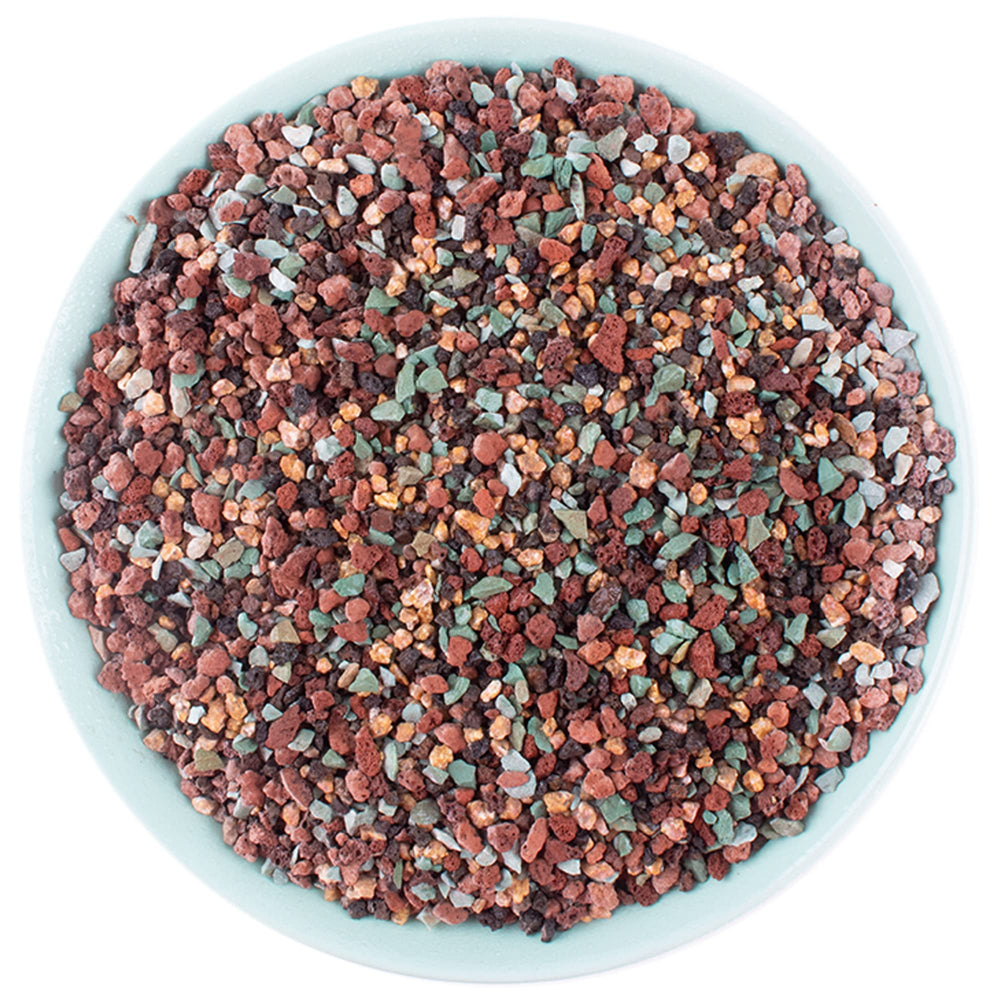 CJGQ 3lb mixed lava rocks in assorted colours for plant use