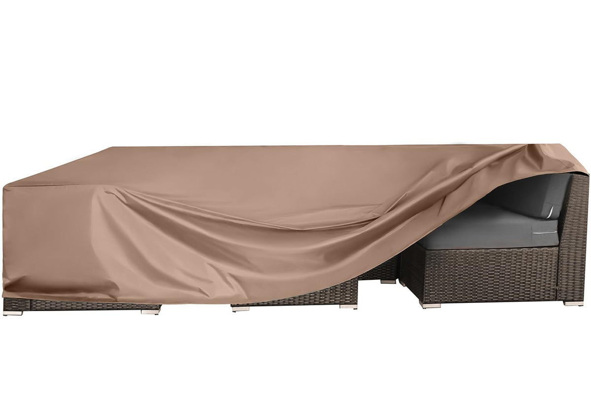 CKCLUU Patio Furniture Cover front view 110" L x 83" W