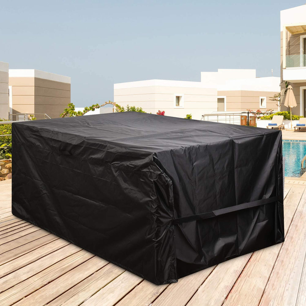 CKCLUU Patio Furniture Set Cover 90 inch folded for storage