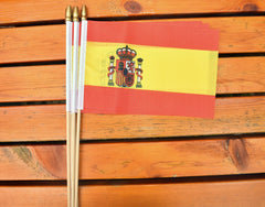 Ckexin Mini Spanish Flags in festive setting