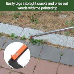 CKLT Crack Weeder assembled with stainless steel handle