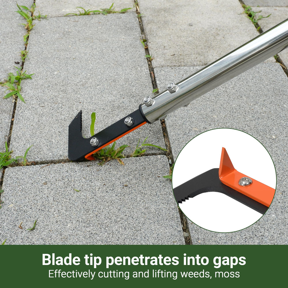 CKLT Crack Weeder assembly showing stainless steel tubes