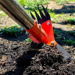CKLT weeding tool showing the sand texture finish for grip