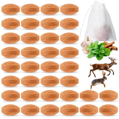 CKUKARM Deer & Rabbit Repellent pack of 36 tablets, yellow color