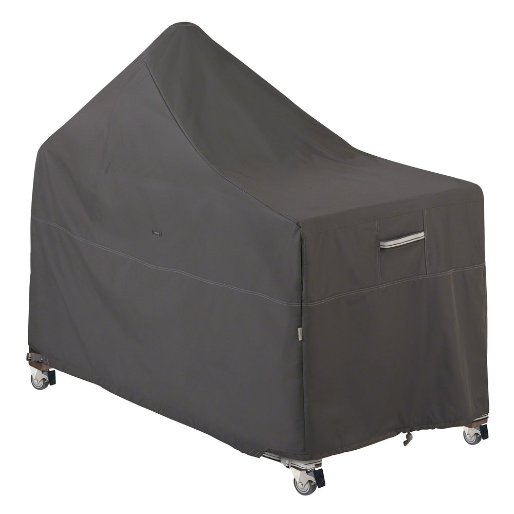 Classic Accessories Ravenna 60 Inch BBQ Grill Cover in Taupe front view