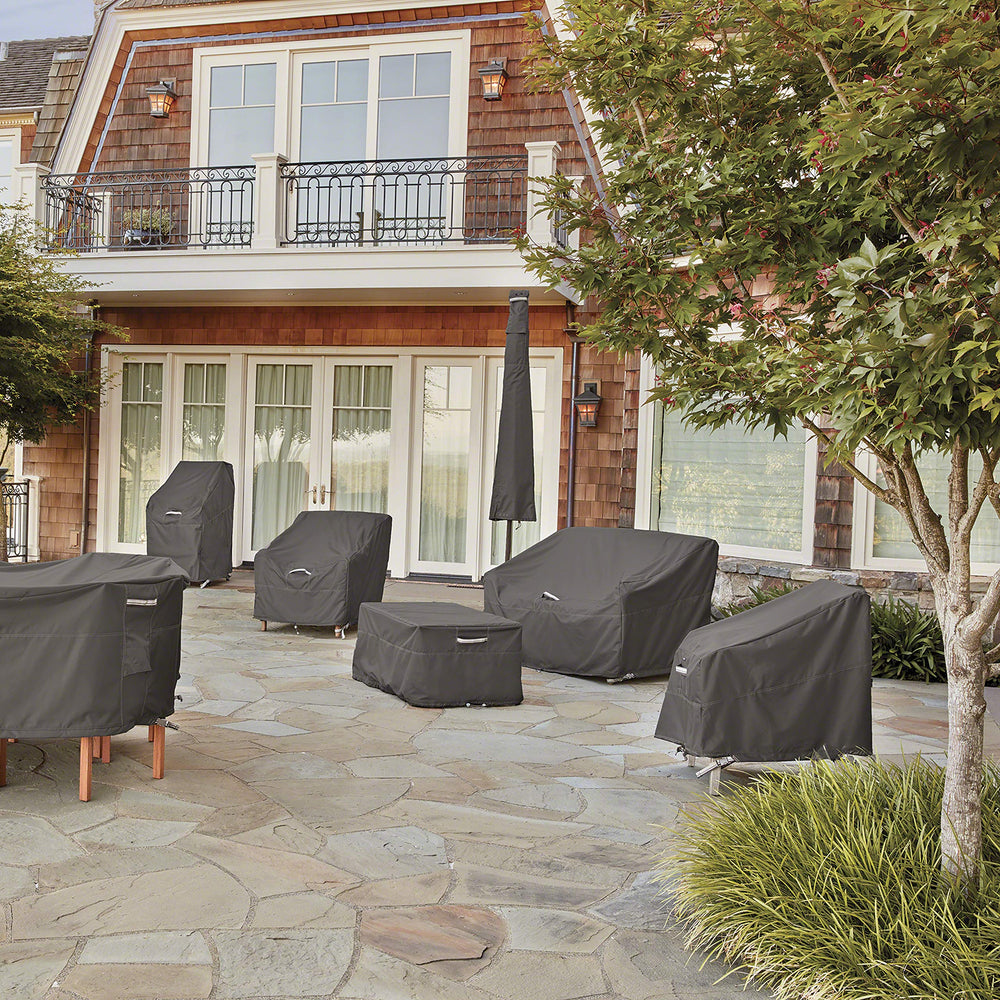 Classic Accessories Ravenna BBQ Grill Cover with stitching details