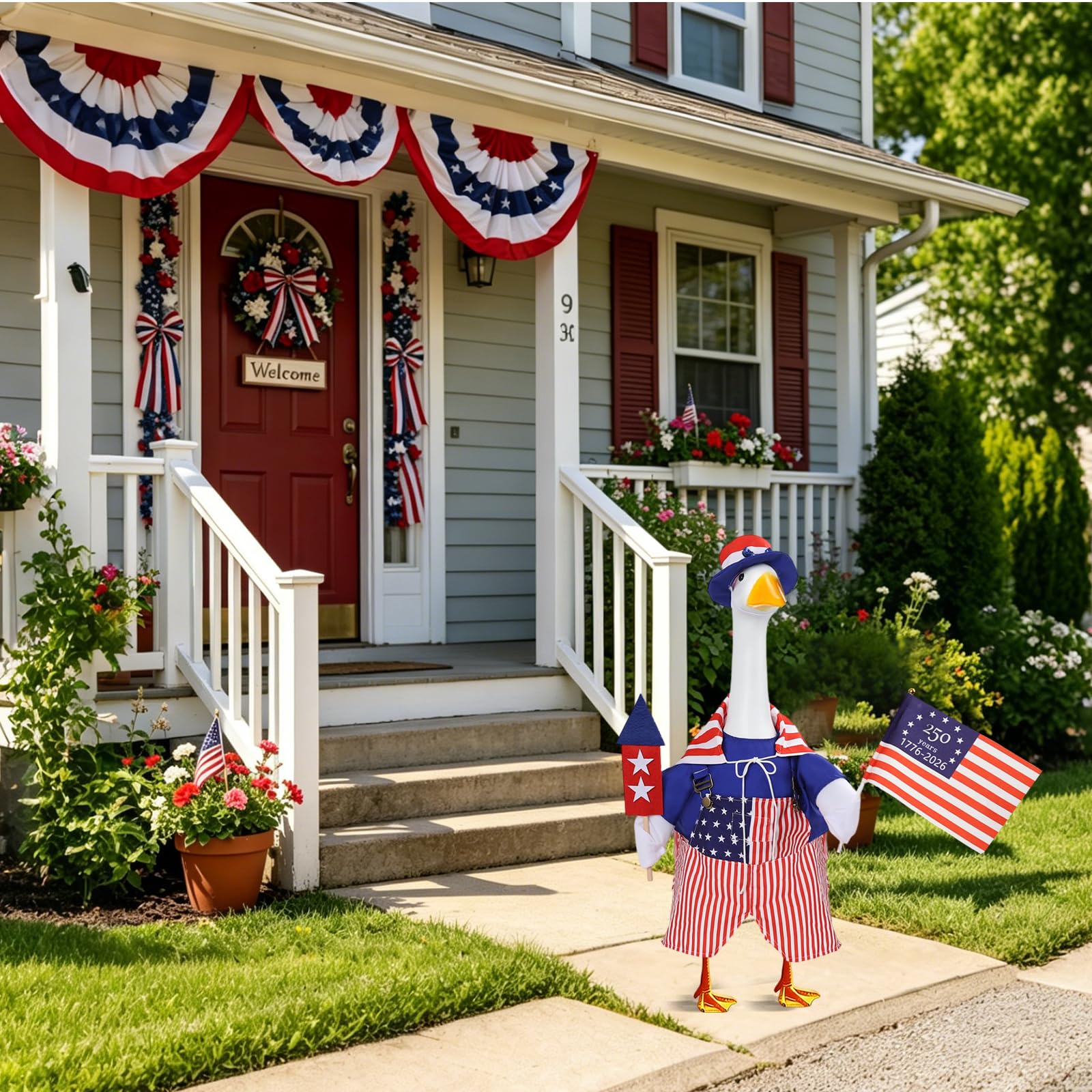 Classic hat included in GJL 4th of July Goose Outfit