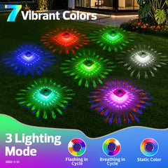 Clear Pack of 4 Pooldecor solar floating pool lights