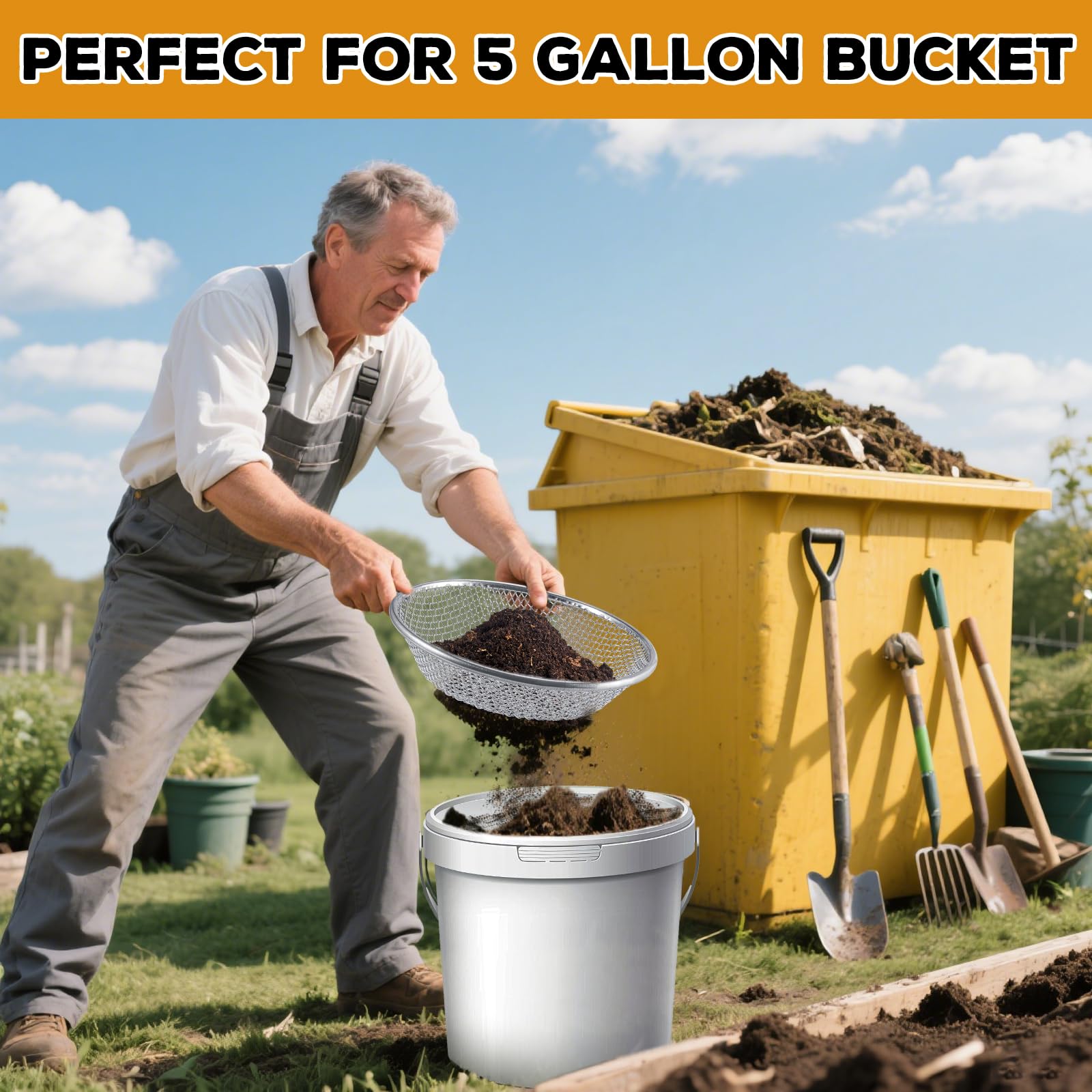 Clebay soil sifter set with packaging