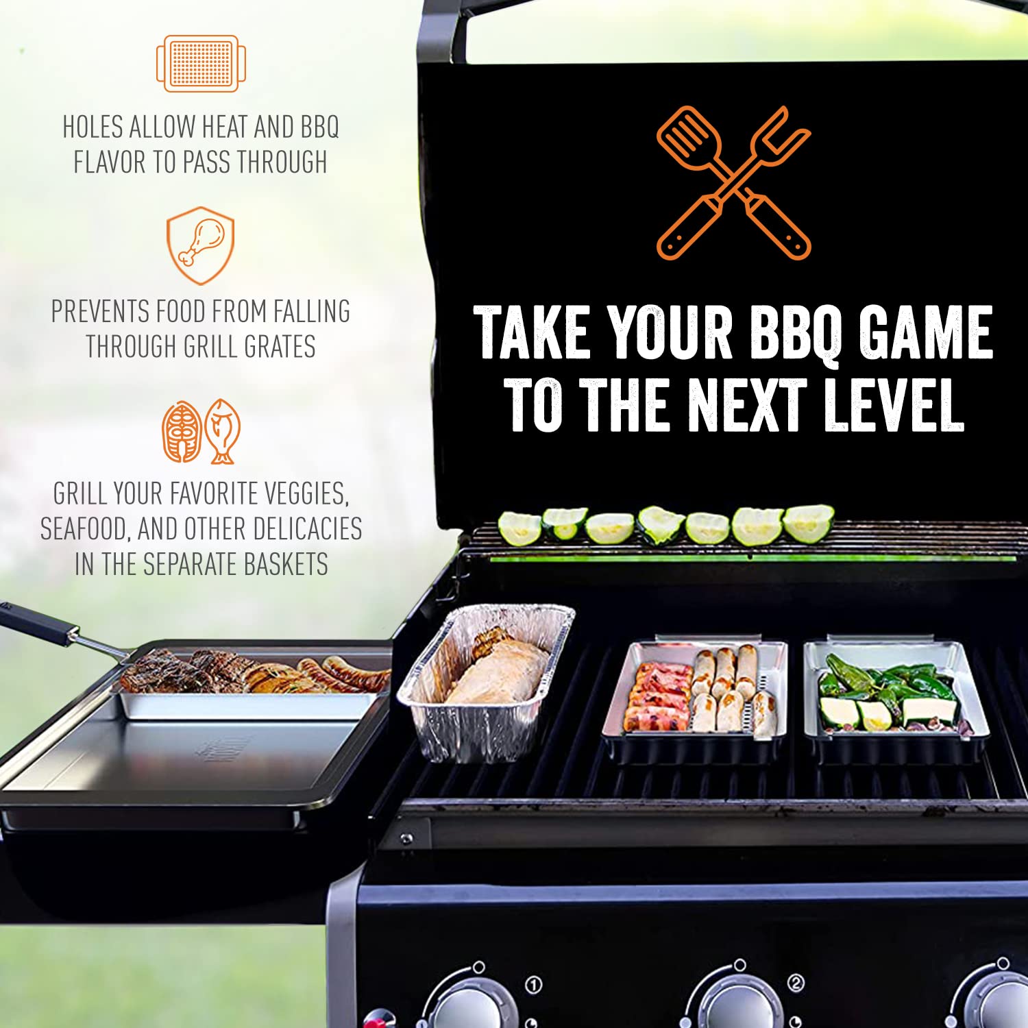 Clip-on handle for Yukon Glory grill baskets