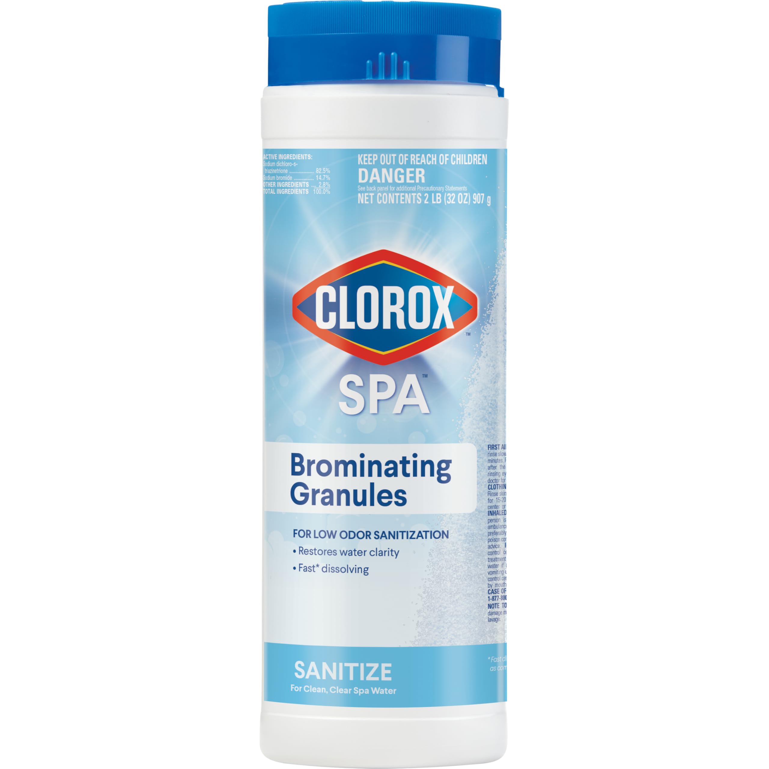 CLOROX Pool&Spa Brominating Granules 2 lb front view