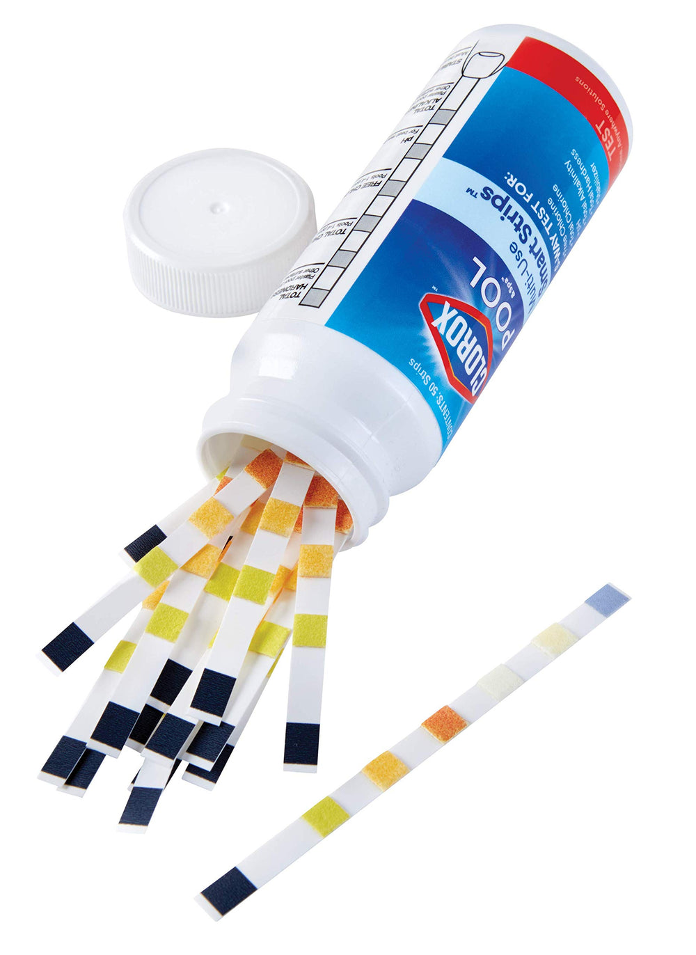 CLOROX Pool&Spa My Pool Care Assistant test strips box contents