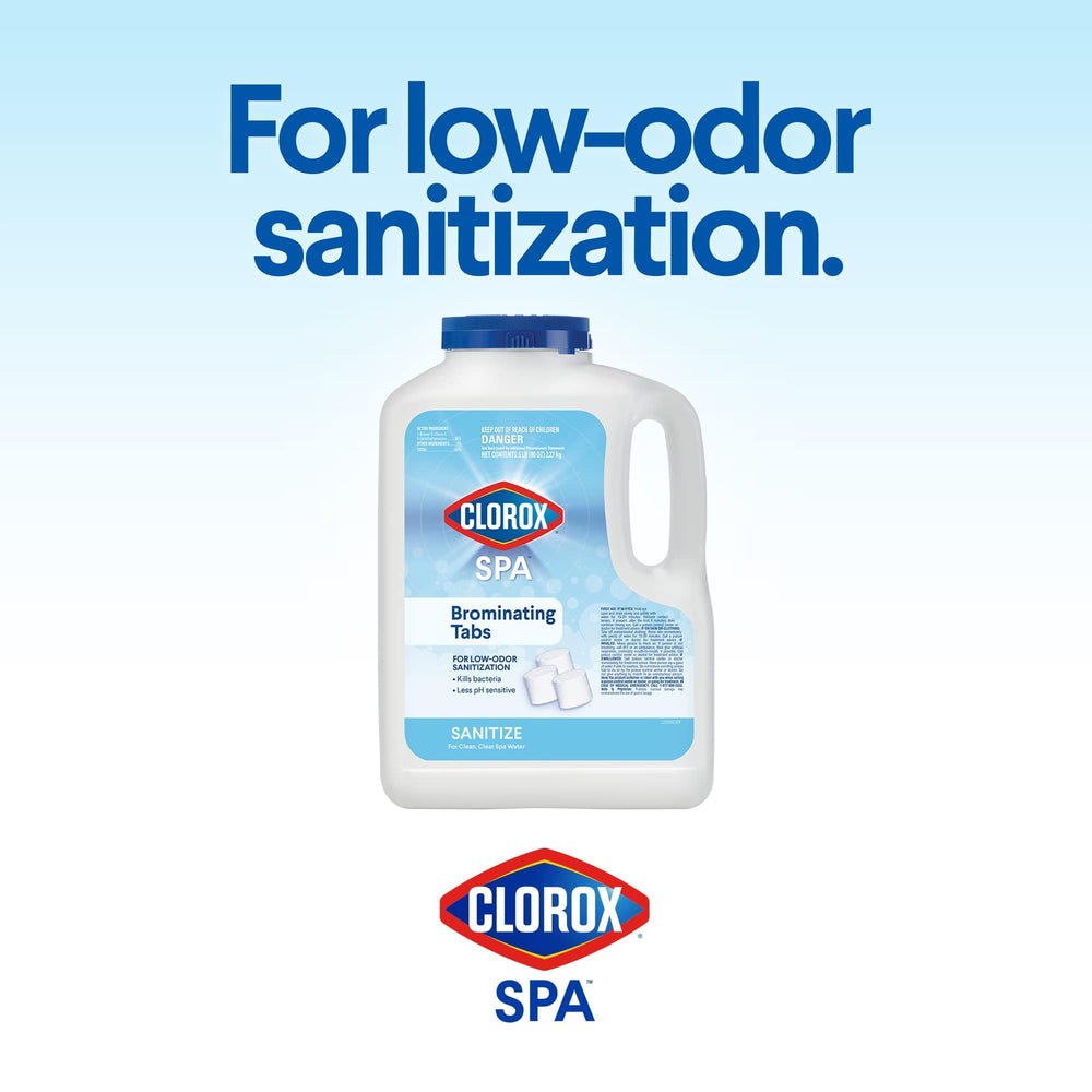 CLOROX Pool&Spa Spa Bromine Tablets usage instructions
