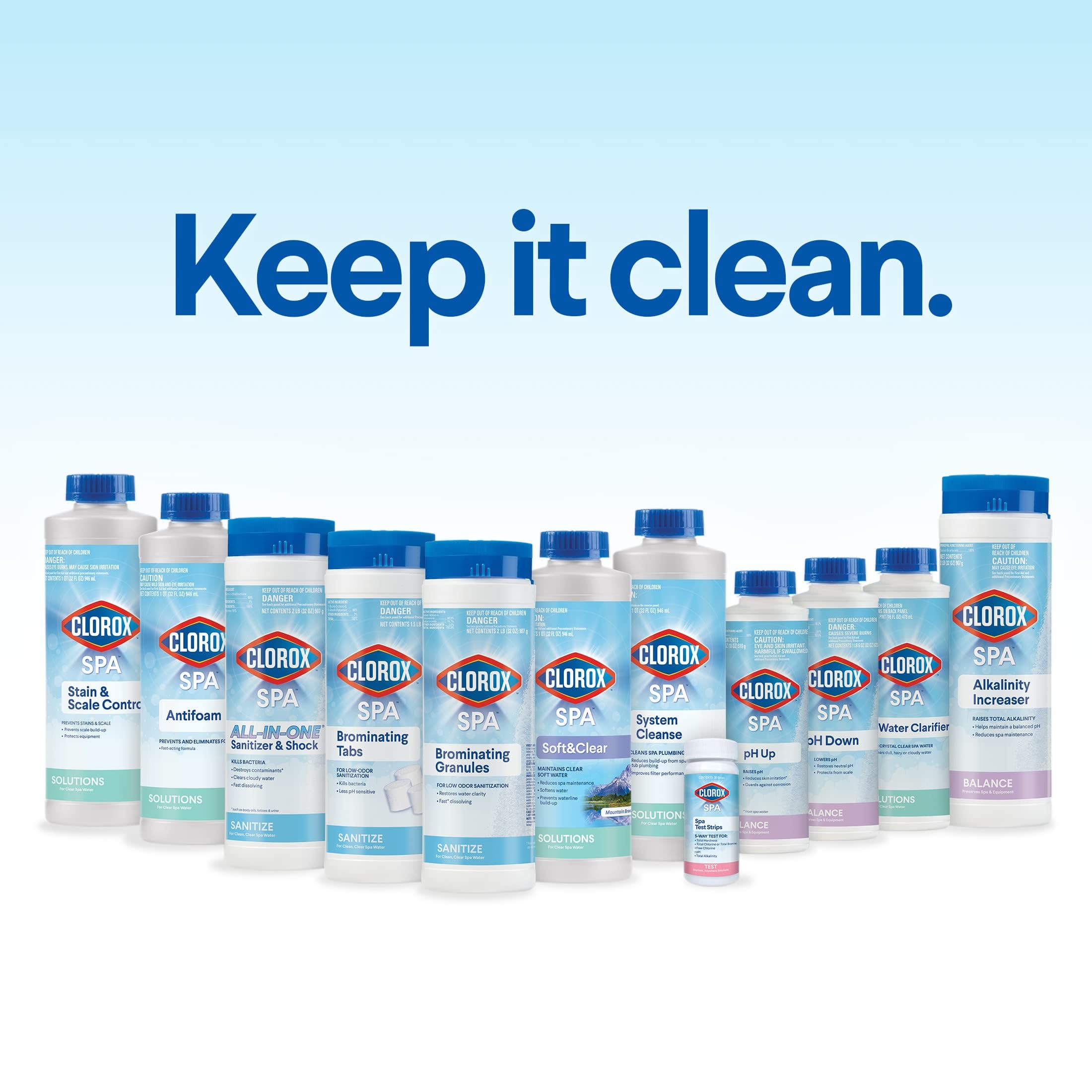 CLOROX Pool&Spa Spa Bromine Tablets with Clorox Pool App