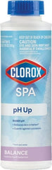 CLOROX Pool&Spa Spa pH Up 18 oz bottle front view