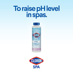 CLOROX Pool&Spa Spa pH Up bottle side view