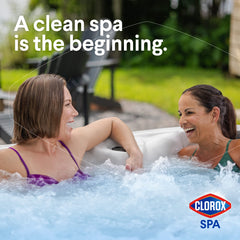 CLOROX Pool&Spa Spa pH Up bottle with pool setting
