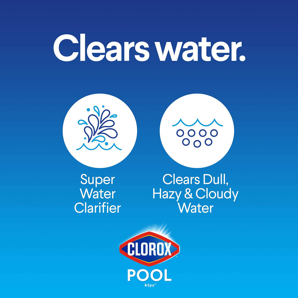CLOROX Pool&Spa Super Water Clarifier in original packaging