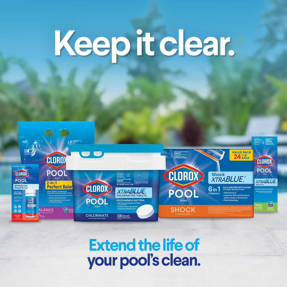 CLOROX Pool&Spa XTRABLUE 5 lb tablet inside box