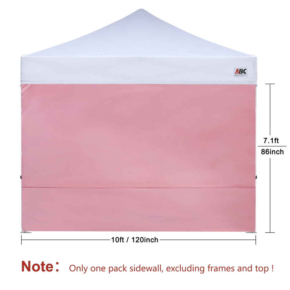 Close-up of ABCCANOPY SunWall Velcro attachment