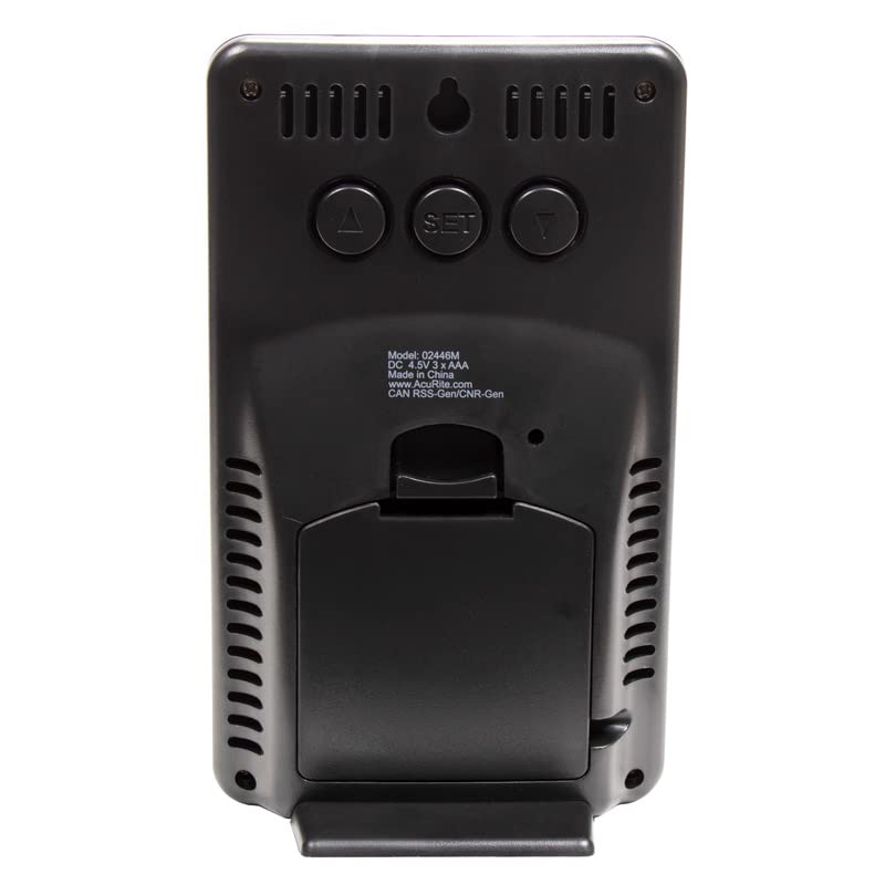 Close-up of AcuRite Wireless Rain Gauge collector