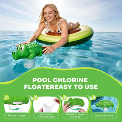 Close-up of adjustable release control on ODJSY Chlorine Floater