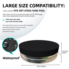 Close-up of adjustable strap on MRWiZMS Pool Cover