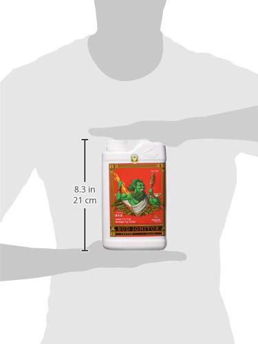 Close-up of Advanced Nutrients Bud Ignitor liquid fertilizer