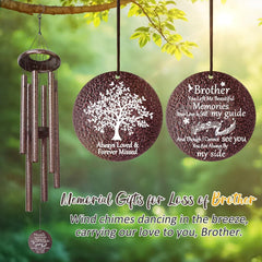 Close-up of aluminum tubes of wind chimes