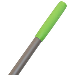 Close-up of AMES rake tines designed for easy leaf gathering