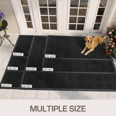 Close-up of Amyracel door mat textured surface