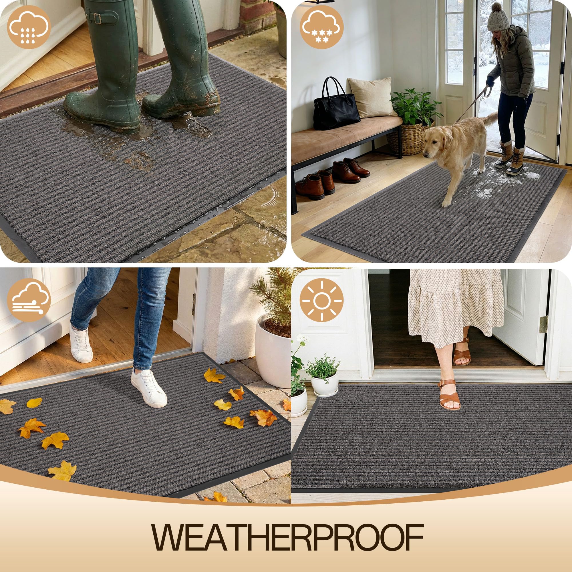 Close-up of Amyracel doormat texture