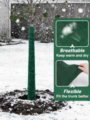 Close-up of ANPHSIN breathable non-woven fabric tree wrap