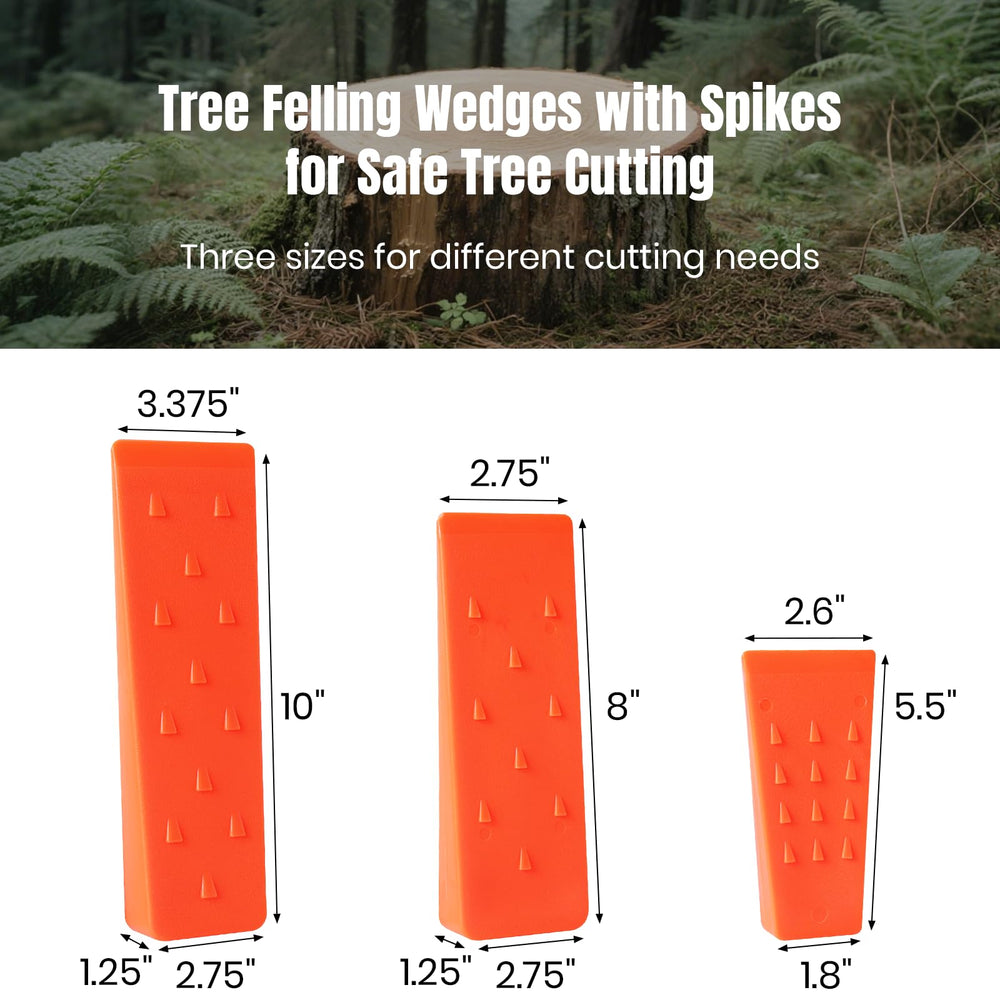 Close-up of AR-PRO 10-inch tree felling wedge