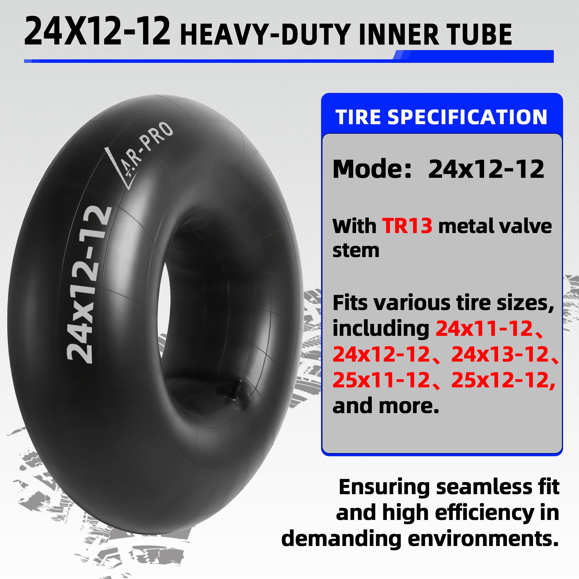 Close-up of AR-PRO TR13 straight valve stem