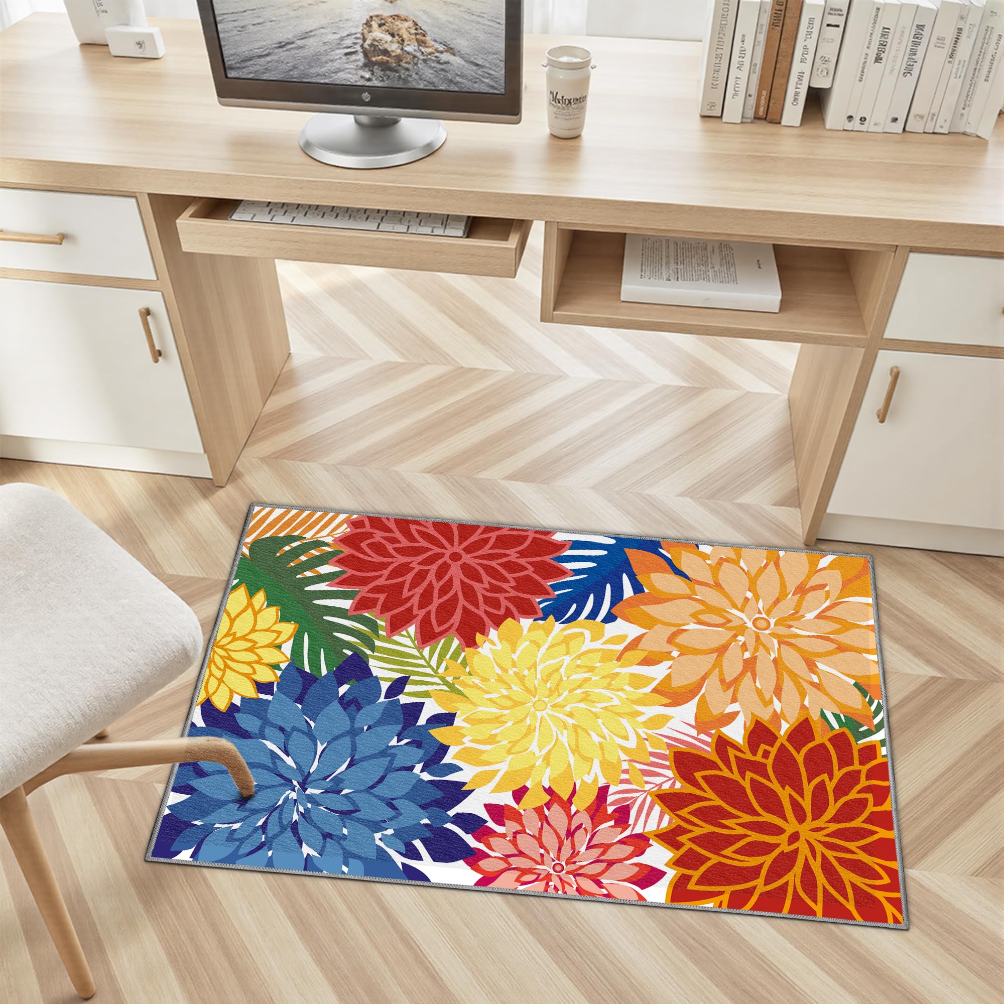 Close-up of Arenarug Outdoor Rug non-slip backing