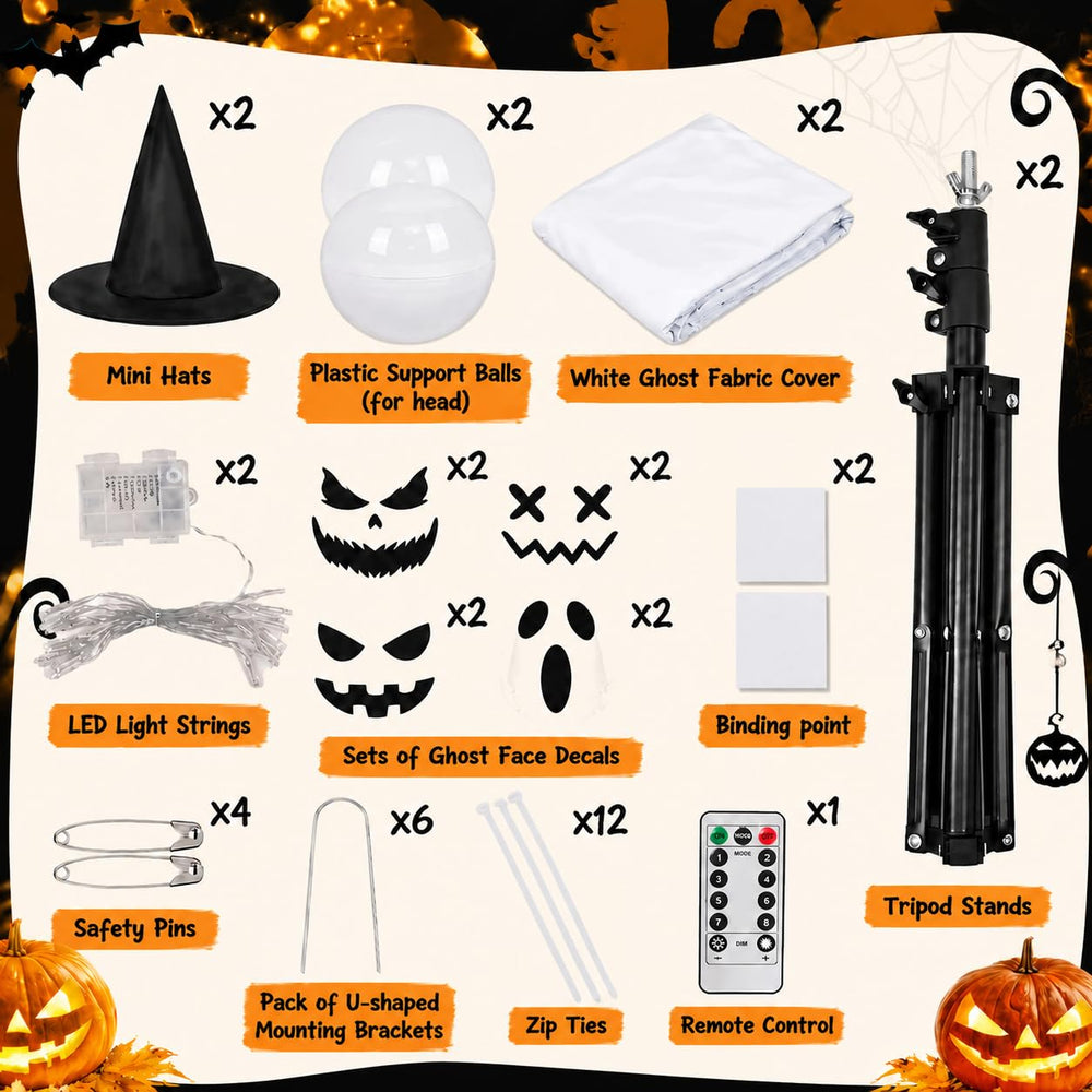 Close-up of ArtCyber Halloween ghost remote control
