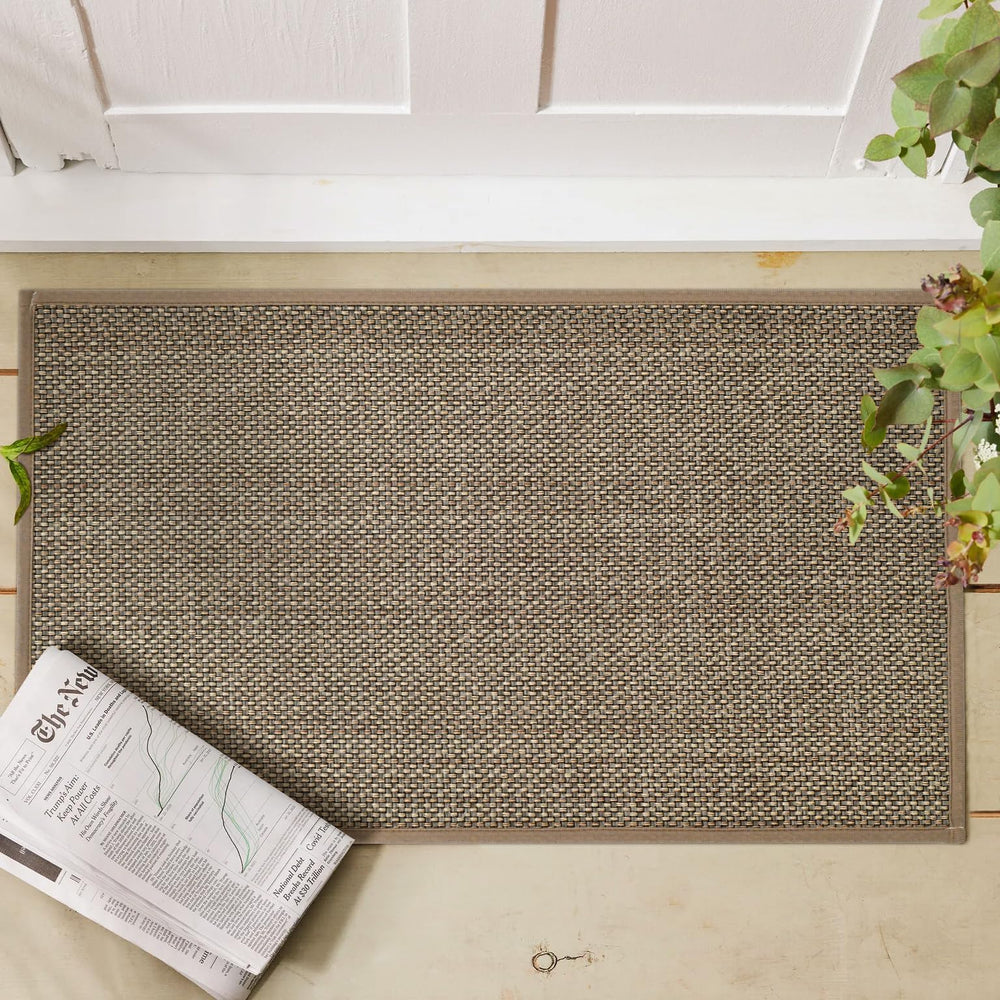 Close-up of Artoid Mode doormat fabric texture